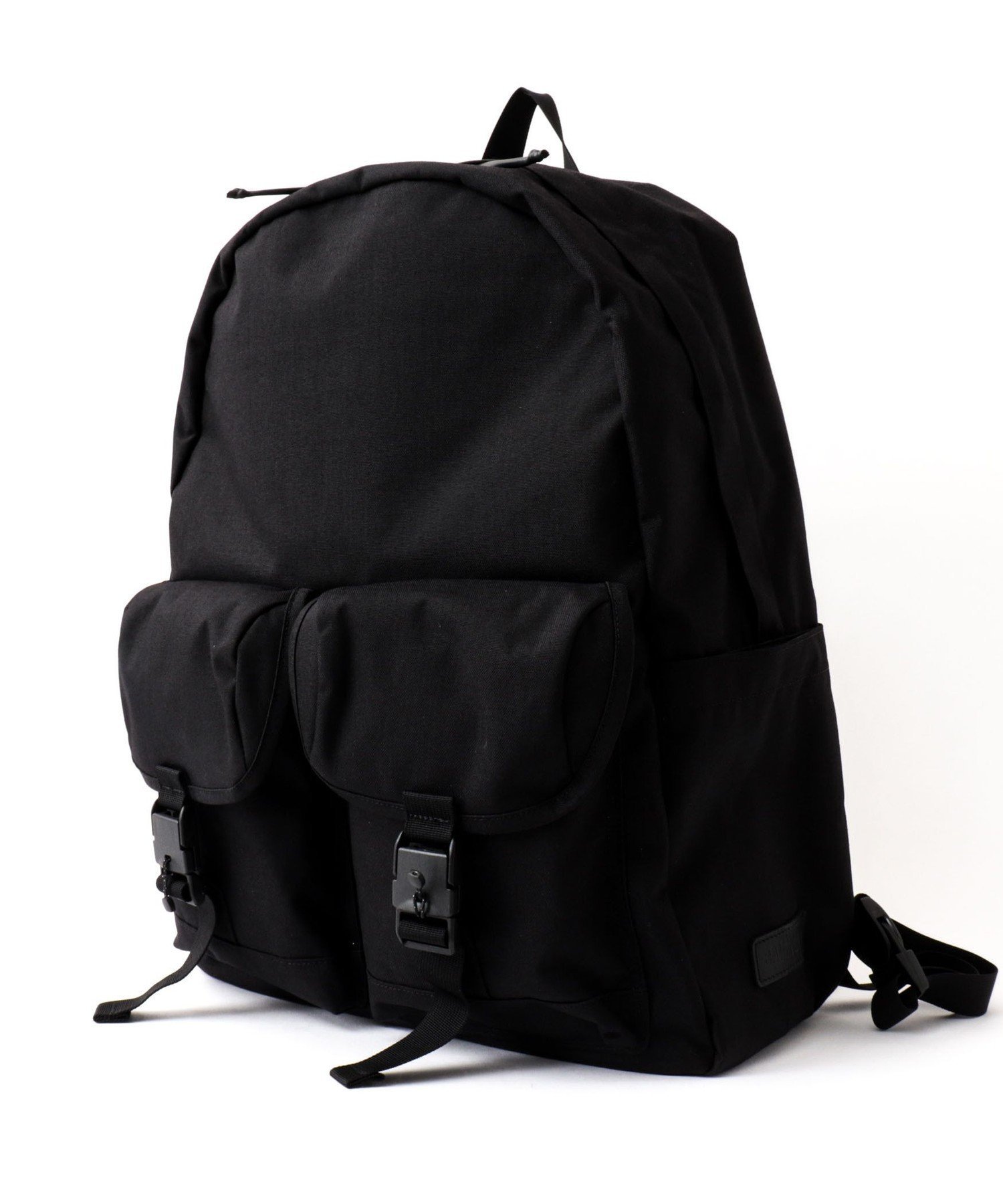 NOLLEY'S goodman 【BAICYCLON by bagjack/バイシクロン バイ バッグジャック】NCL-03 W-FLAP BACKPACK ノーリーズ バッグ リュック・バックパック ブラック【送料無料】