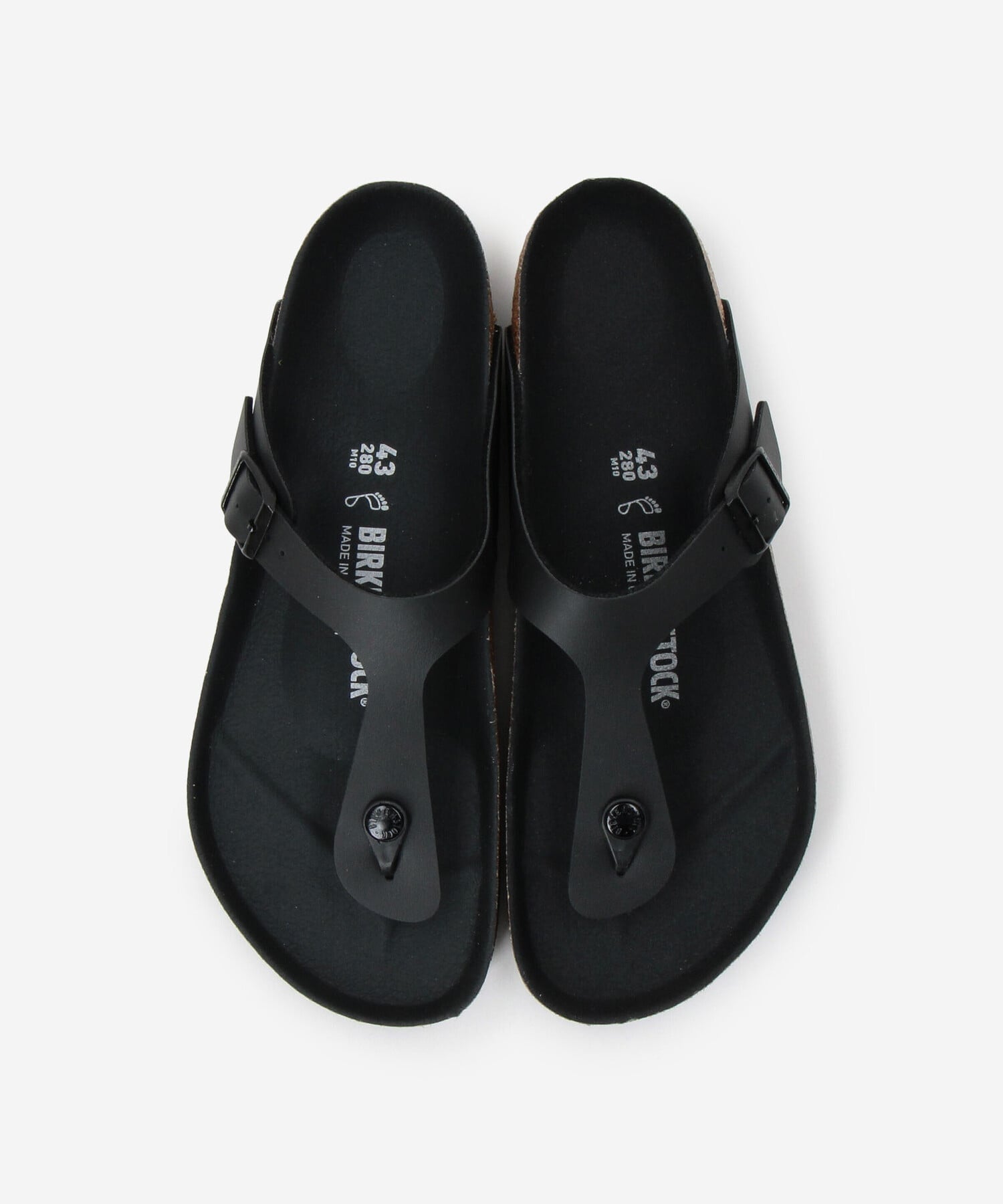 Bshop BIRKENSTOCK ｜ GiZEH BF TRIPLES BLACK MEN ビショップ シューズ・靴 サンダル ブラック