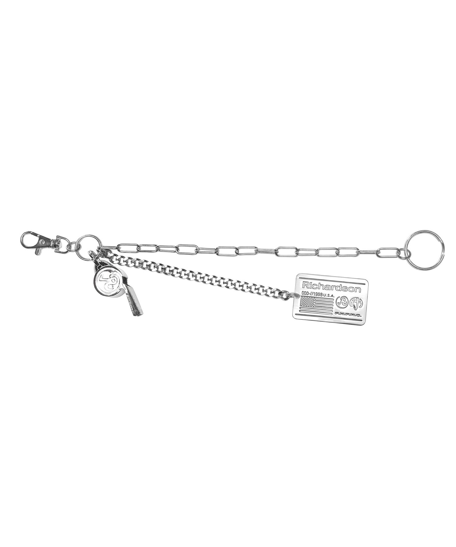 【SALE／70 OFF】bonjour records Richardson/リチャードソン Emergency Whistle Keychain ボンジュールレコード 財布 ポーチ ケース その他の財布 ポーチ ケース シルバー