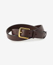 Bshop Brady |<別注>WEST END BELT 1in-GOLD ビショップ ファッション雑貨 ベルト ブラウン ブラック【送料無料】