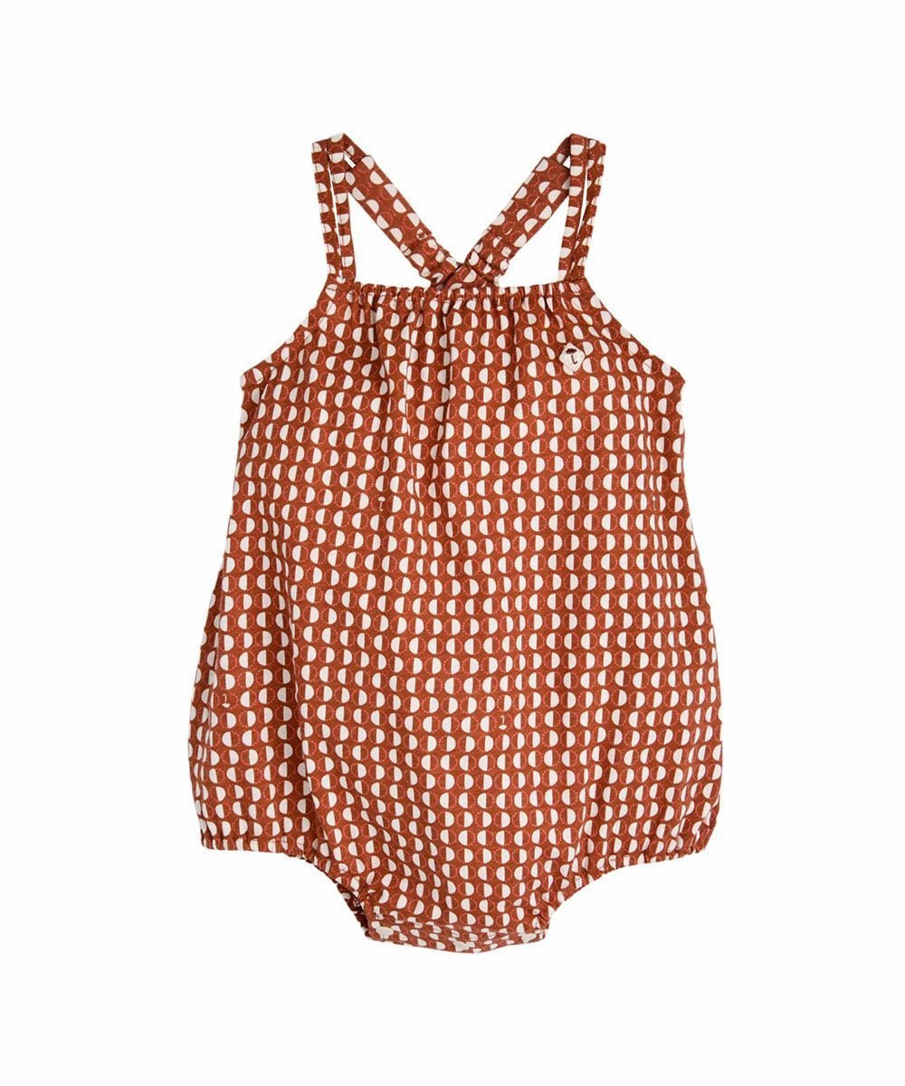 【SALE／50%OFF】moimoln 【2点セット】ロエルノースリーブカバーオール&帽子 モイ...