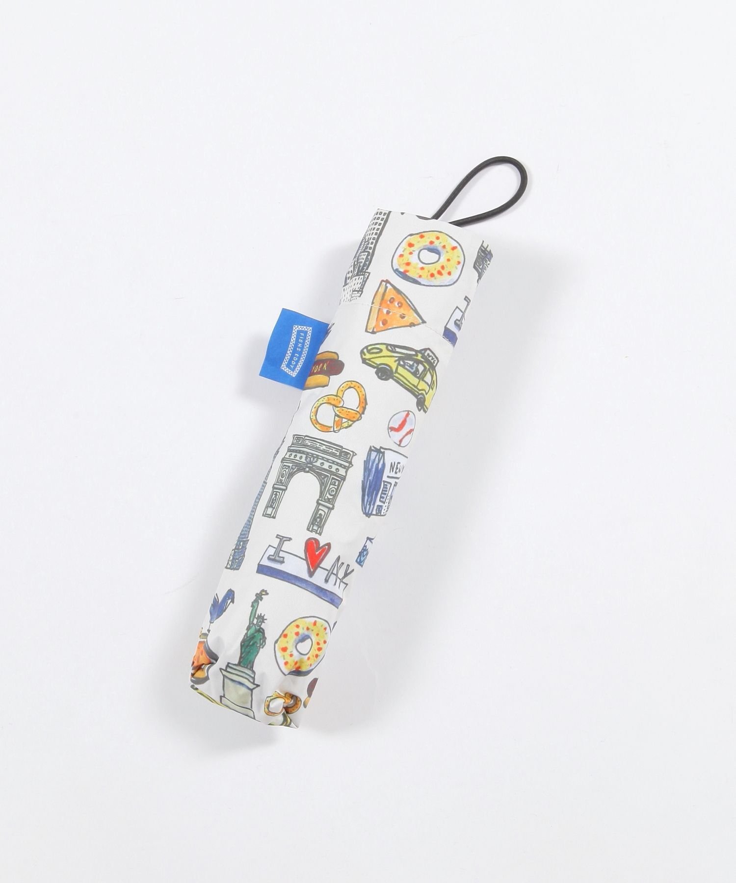 Fishs Eddy [Fishs Eddy(フィッシュエディ)]晴雨折りたたみ傘 ニコアンド インテリ...