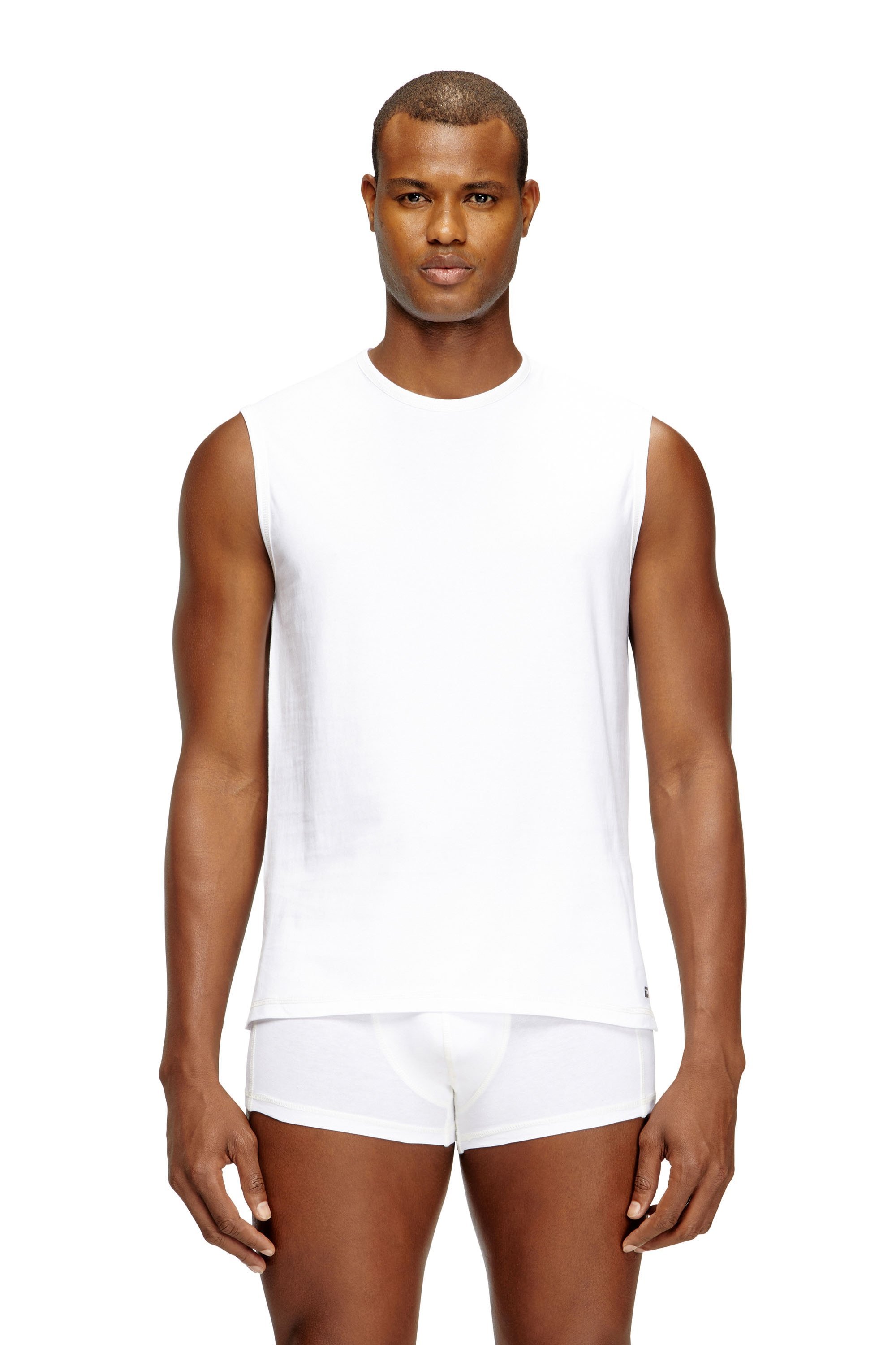 DIESEL メンズ タンクトップ 2枚パック TOM-UTLT-2PACK ディーゼル インナー・ルームウェア その他のインナー・ルームウェア ブラック ホワイト【送料無料】