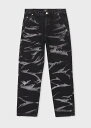 【SALE/30%OFF】PS Paul Smith "bleaching" テクニカルジーンズ ポール・スミス パンツ スラックス・ドレスパンツ ブラック【送料無料】