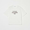 HELIOPOLE CALIFORNIA LOGO TEE エリオポール トップス カットソー・Tシャツ イエロー ホワイト ネイビー【送料無料】|詳細画像