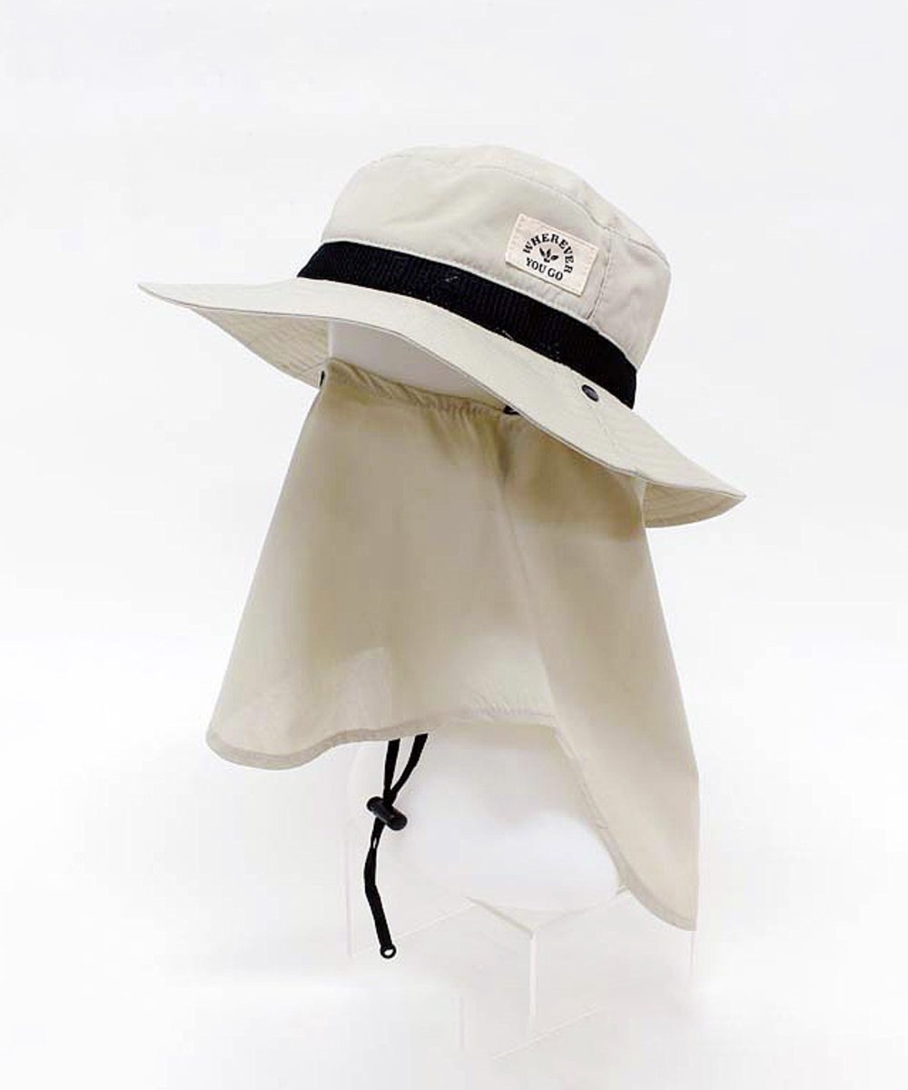 BACKYARD FAMILY ガーデニング帽子 フェイスガード ローラ 帽子 その他の帽子 ブルー ブラウン ネイビー カーキグリーン ブラック ホワイト