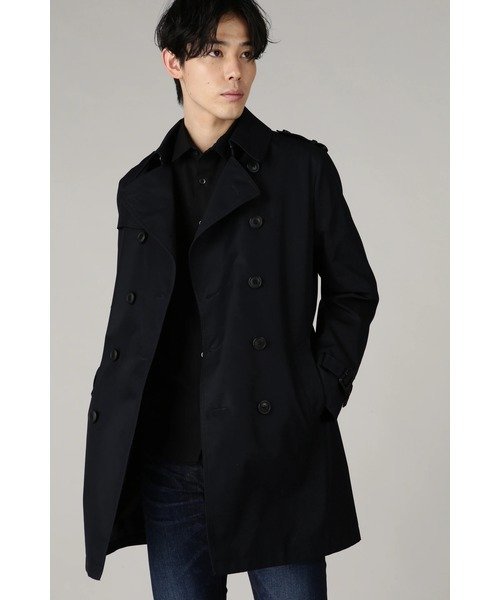 HIGH STREET HIGH STREET∴T/Cシャンブレーダブルトレンチコート トルネードマート ジャケット・アウター その他のジャケット・アウター カーキグリーン ベージュ ブラック