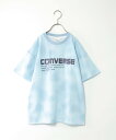 ikka CONVERSE コンバース タイダイ風Tシャツ(130~160cm) イッカ ファッション雑貨 その他のファッション雑貨 ブルー グレー