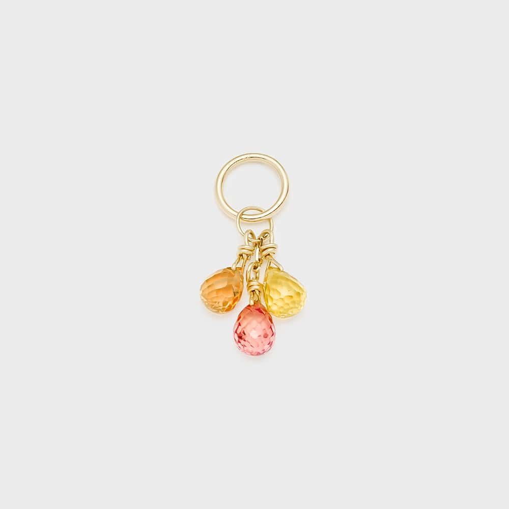 【SALE／10%OFF】NOJESS 【Tiny Charm】K10サファイアチャーム ノジェス アクセサリー・腕時計 その他のアクセサリー・腕時計【送料無料】