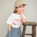【SALE/20%OFF】branshes 【Cat's ISSUE】グラフィック半袖Tシャツ ブランシェス トップス カットソー・Tシャツ ホワイト ブルー ...