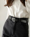 【SALE/40%OFF】aroco シルバーCバックルベルト ヴィータフェリーチェ ファッション雑貨 ベルト ブラウン ブラック