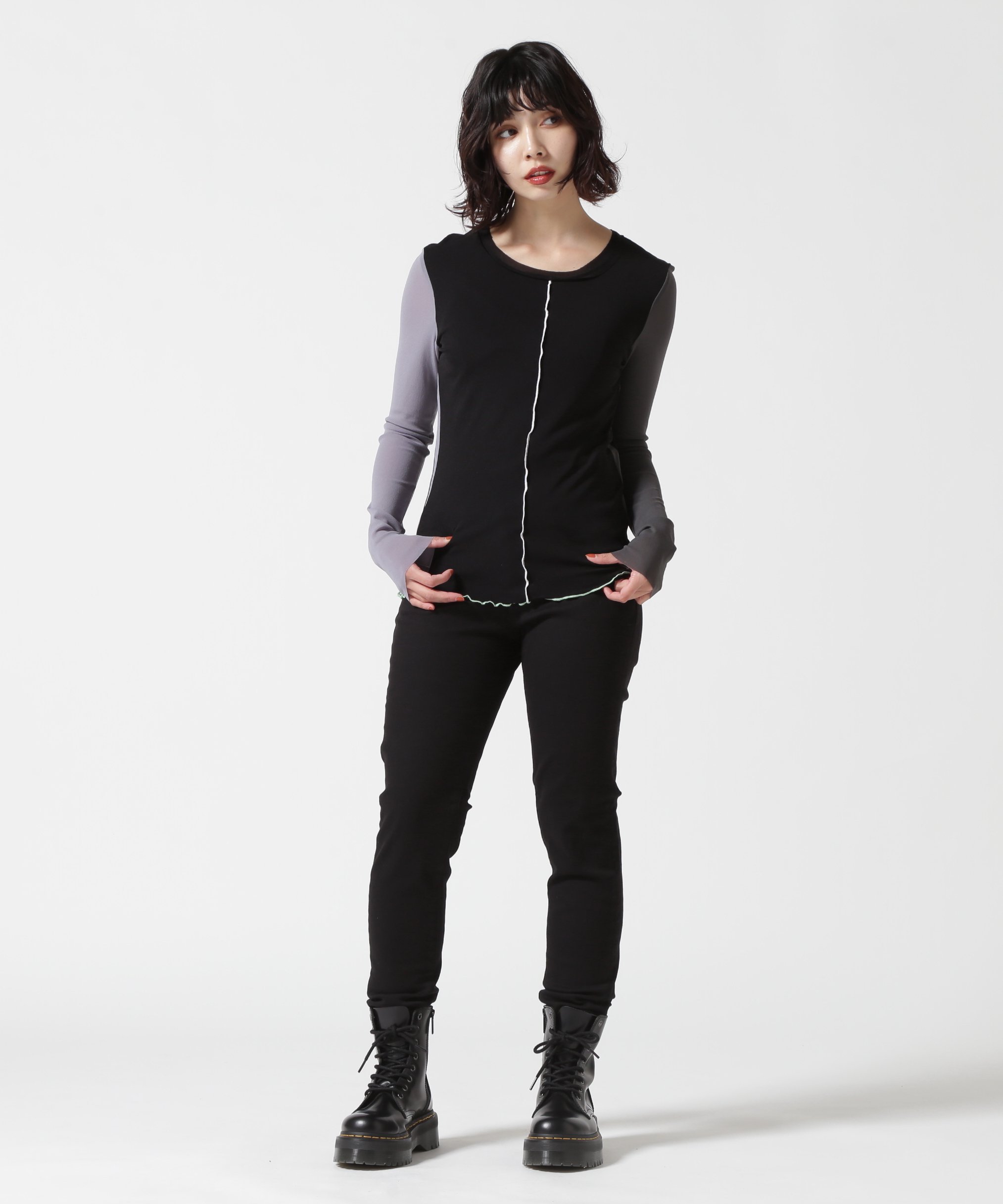ROYAL FLASH DENHAM/デンハム/SHARP BLFMB30 ロイヤルフラッシュ パンツ ジーンズ・デニムパンツ ブラック