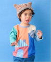 【SALE/50%OFF】baby cheer おうちトレーナー ナルミヤオンライン トップス スウェット・トレーナー ブルー グリーン【送料無料】