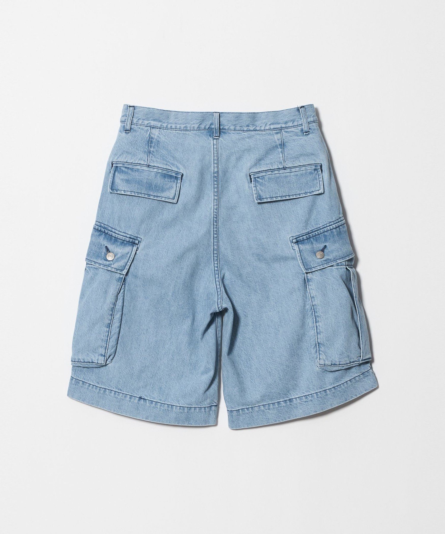 NICE WEATHER ＜NICE WEATHER＞デニムカーゴショーツ ビューティー＆ユース ユナイテッドアローズ パンツ その他のパンツ ブラック ネイビー