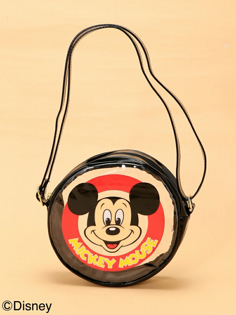 WEGO (L)Disneyクリアサークルショルダー ウィゴー バッグ ショルダーバッグ ブラック ホワイトのサムネイル