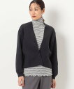 【SALE/60%OFF】Gabardine K.T オフスケールエキストラファインメリノ ミラノリブショートジャケット コムサ ジャケット・アウター テーラードジャケット・ブレザー ネイビー グレー【送料無料】(4)