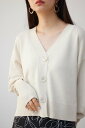 【SALE/50%OFF】AZUL BY MOUSSY パフスリーブショートカーディガン アズールバイマウジー トップス カーディガン ブラック ホワイト