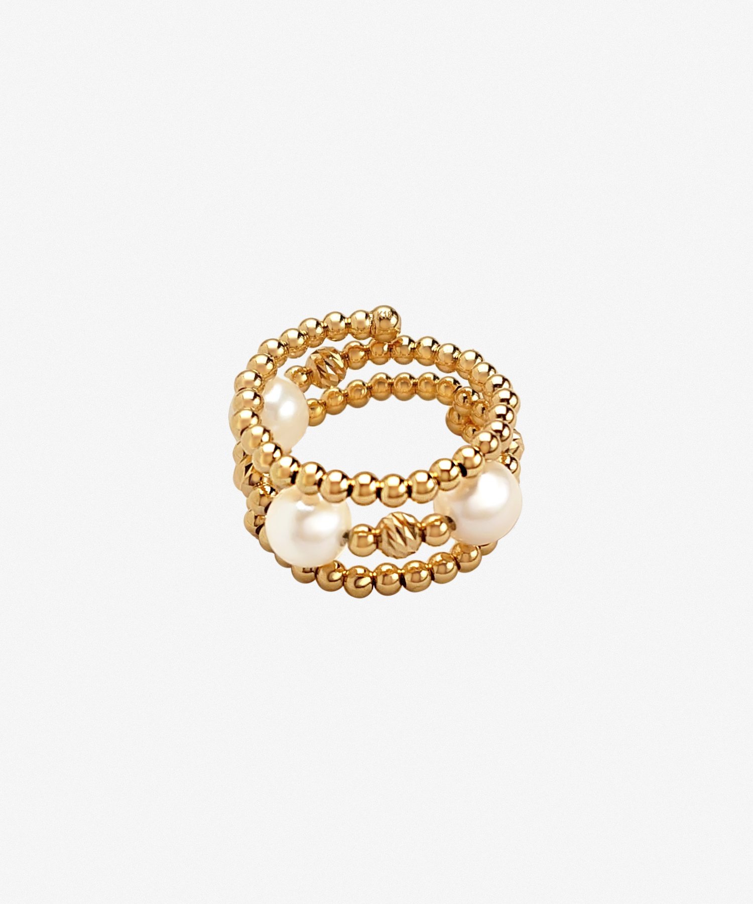 WISP JEWELRY K18YG Ring (GFRPH35007) Wisp Jewelry Accessories & Watches Rings & Finger Rings Yellow [Free Shipping]