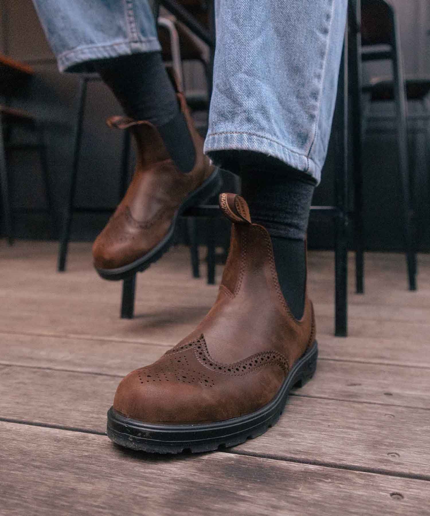 Blundstone Blundstone(ブランドストーン) CLASSICS BS2444 LEATHER サイドゴア ブーツ ブランドストーン シューズ・靴 ブーツ ブラウン【送料無料】