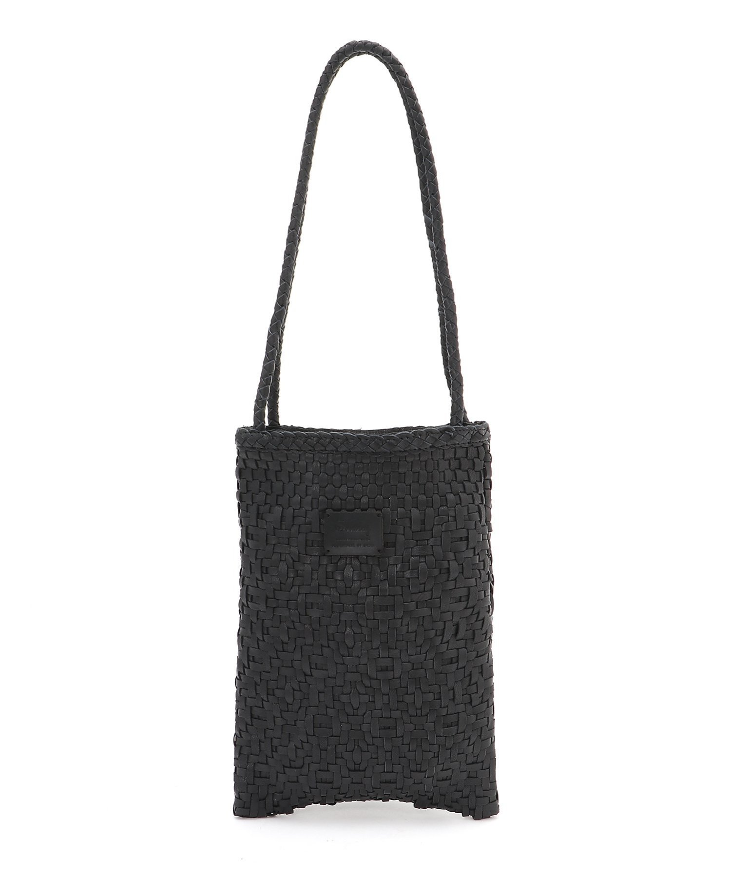 Swaraj Swaraj/(U)手編みメッシュレザー・ショルダーBAG スワラージ バッグ ショルダーバッグ ブラウン ホワイト シルバー ブラック【送料無料】