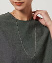 UNITED ARROWS <PHILIPPE AUDIBERT>GARNET SLV ロングネックレス ユナイテッドアローズ アクセサリー・腕時計 ネックレス シルバー【送料無料】