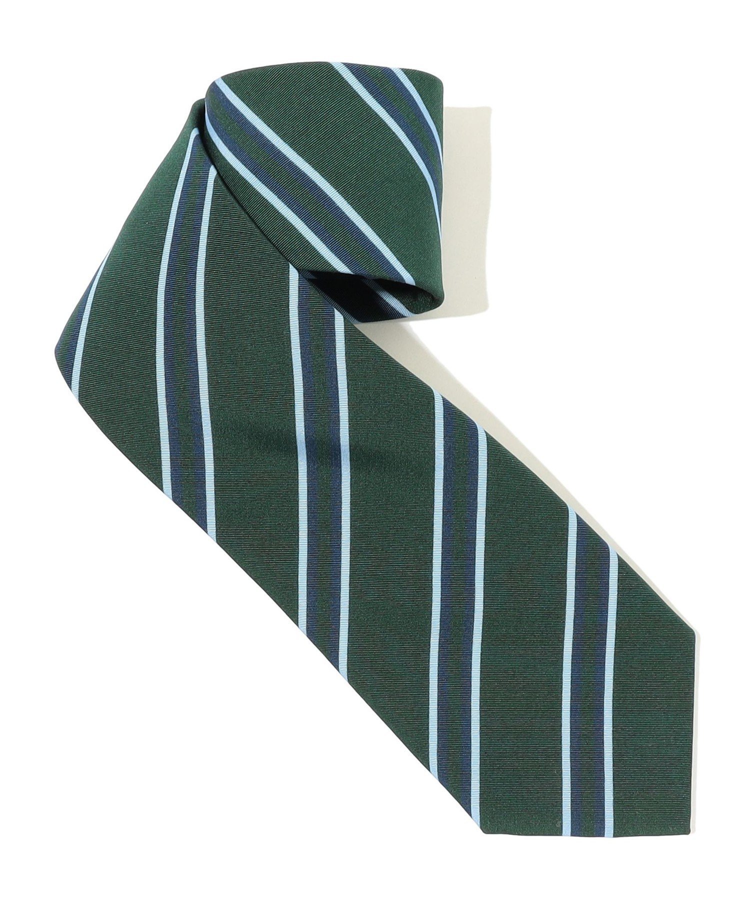 TOMORROWLAND GOODS Atkinsons アイリッシュポプリン レジメンタルストライプネクタイ トゥモローラン..