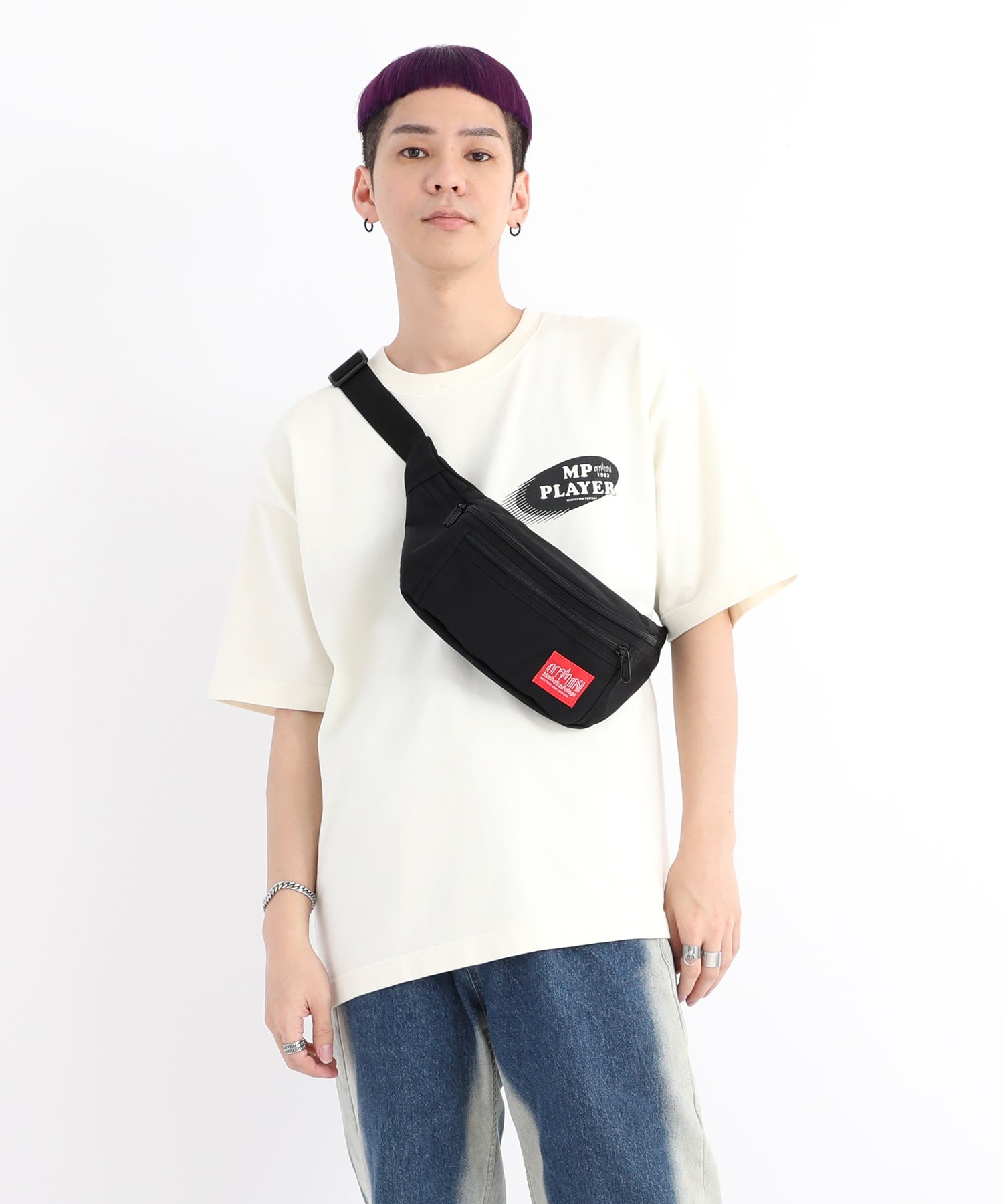 Manhattan Portage Alleycat Waist Bag マンハッタンポーテージ バッグ リュック・バックパック ブラック ネイビー【送料無料】