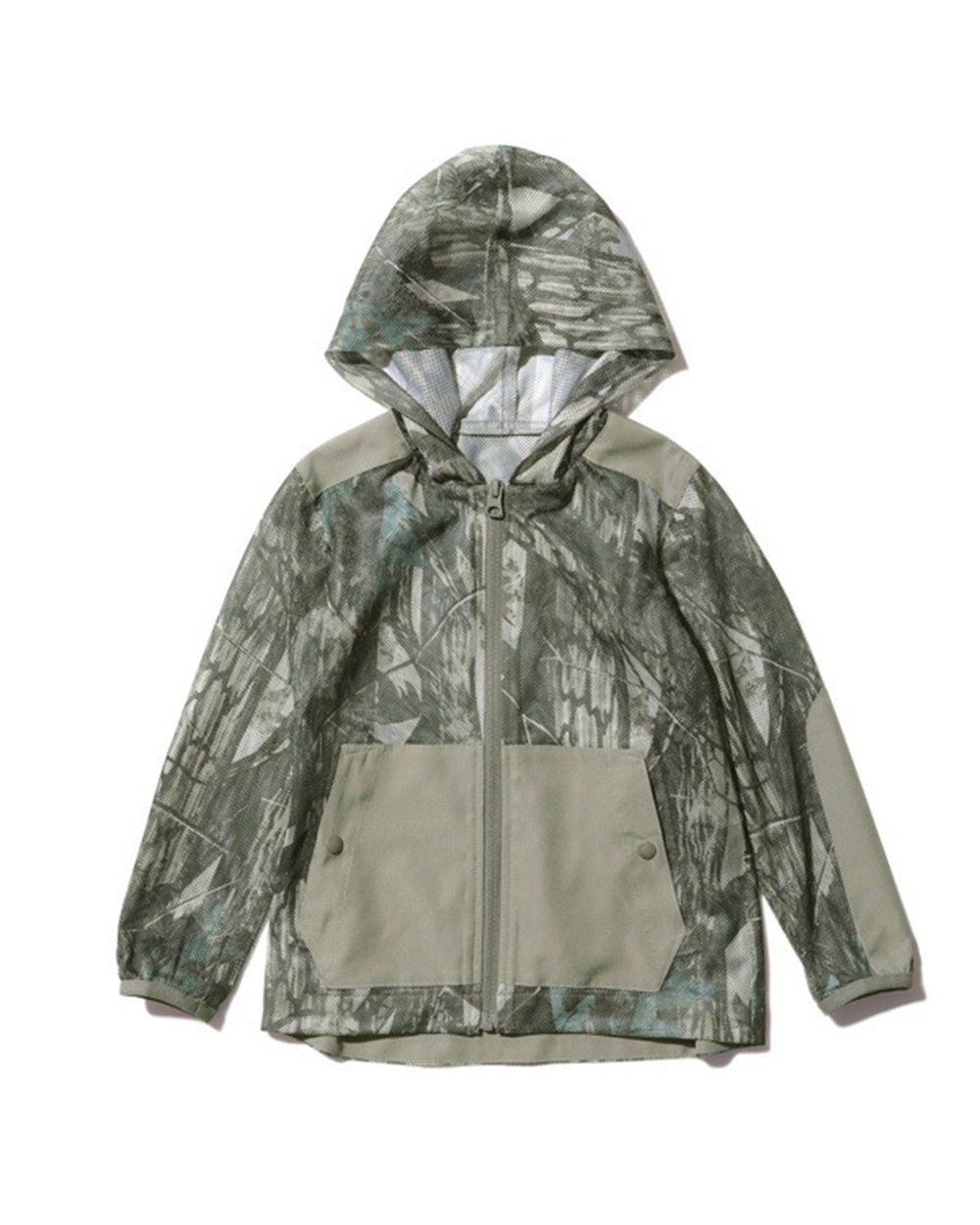 【SALE／40%OFF】Snow Peak (K)Kids Printed Insect Shield Mesh Parka スノーピーク トップス パーカー・フーディー グレー カーキ【送料無料】