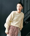 【SALE/35%OFF】FREAK'S STORE サーマル ショート ニット プルオーバー【限定展開】 24AW フリークスストア トップス ニット ブラウ...