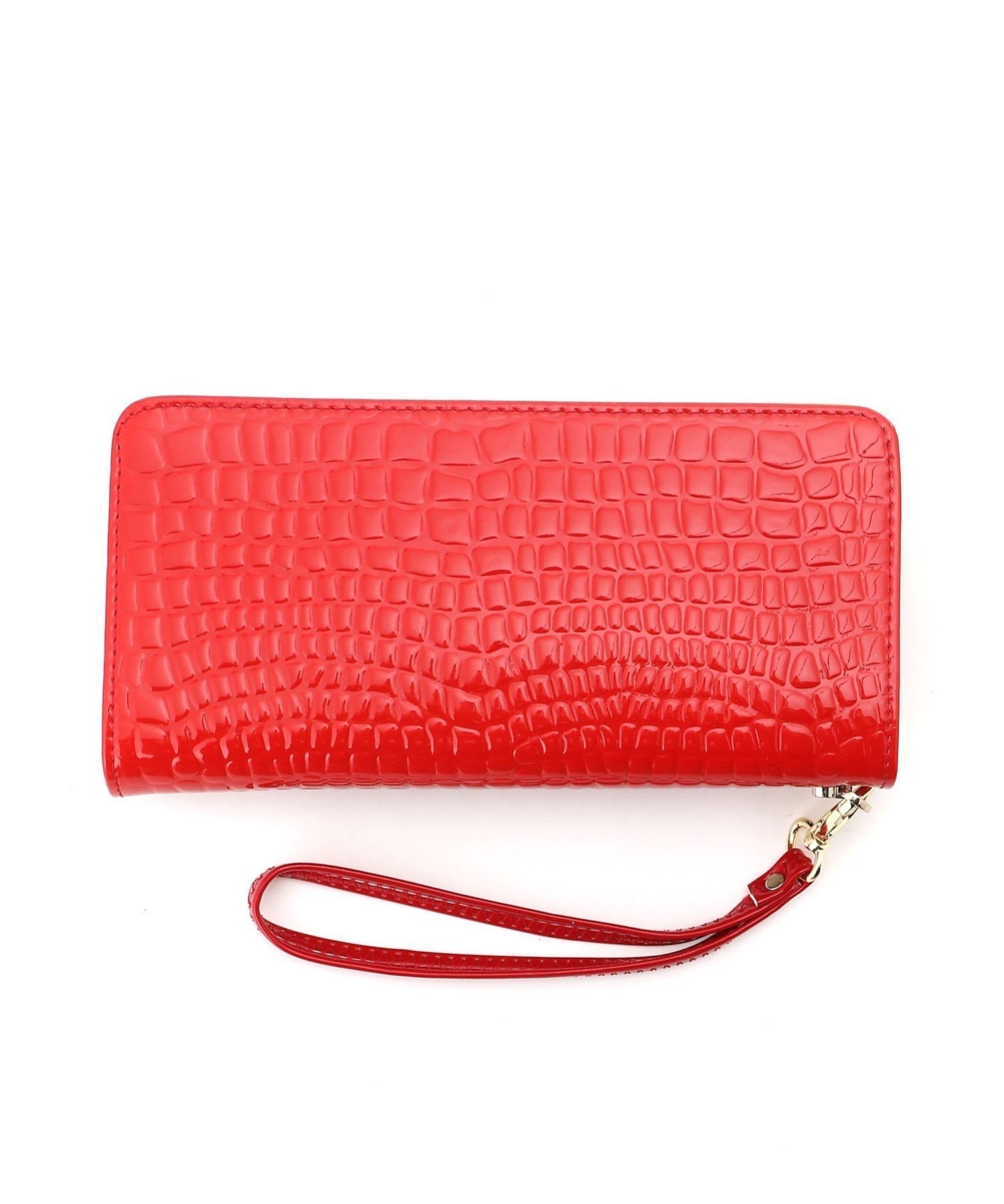 fiore fiore/(W)牛革生地フラワーデコレーションRサイフ ファッションバッグプラザ　ラミー 財布・ポーチ・ケース 財布 ブルー レッド【送料無料】