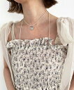 【SALE/10%OFF】MAJESTIC LEGON アンニュイハートネックレス マジェスティックレゴン アクセサリー・腕時計 ネックレス シルバー
