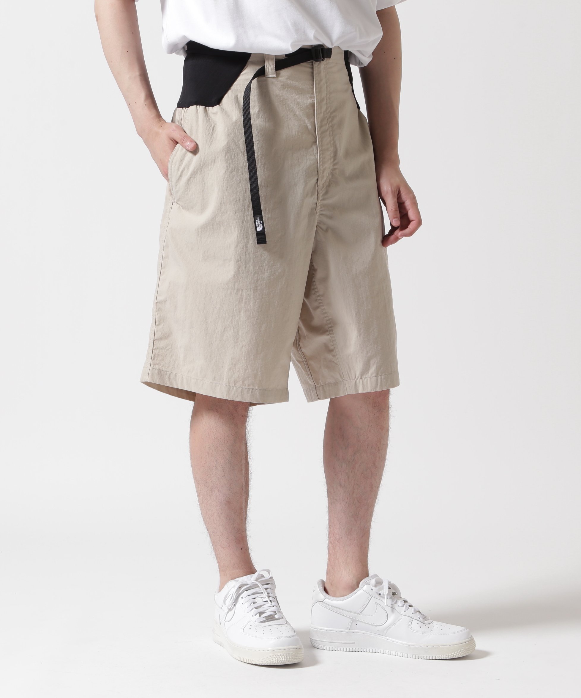 【SALE／20%OFF】BEAVER THE NORTH FACE/ザ・ノース・フェイス ENRIDE SHORT エンライドショーツ ビーバー パンツ その他のパンツ ホワイト ブラック【送料無料】