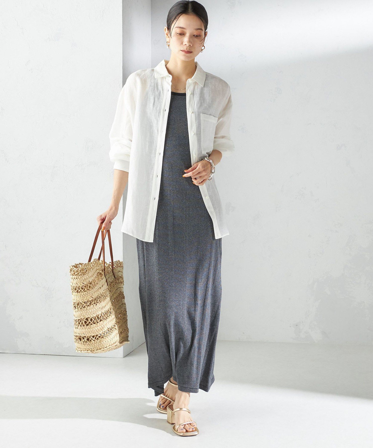 【SALE／40%OFF】SHIPS WOMEN 【SHIPS別注】miller:＜洗濯機可能＞ボーダー タンクトップ ワンピース シップス ワンピース・ドレス ワンピース ブラウン ブラック【送料無料】