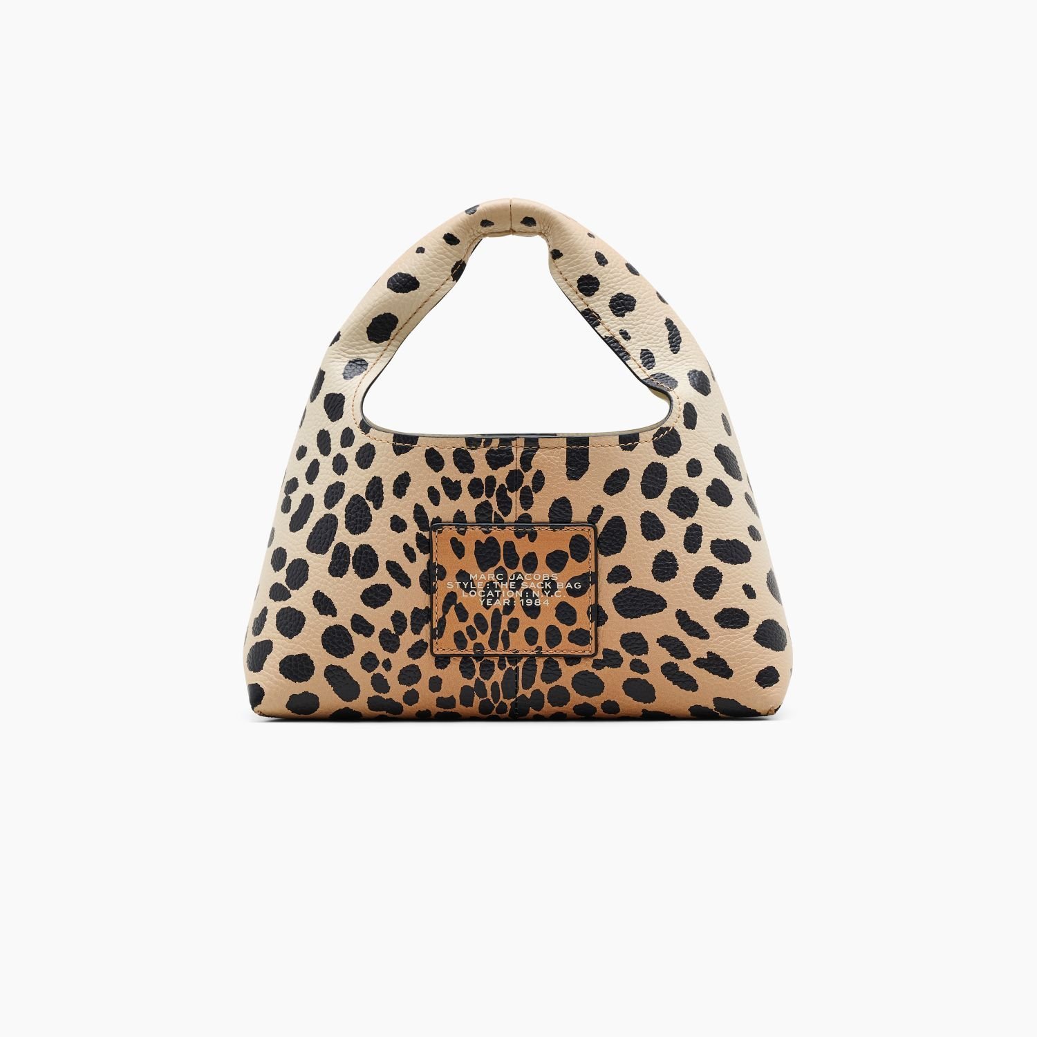 【SALE／30%OFF】MARC JACOBS 【公式】CHEETAH LEATHER SACK BAG MINI/チーター レザー サック バッグ ミニ マーク ジェイコブス バッグ ハンドバッグ【送料無料】