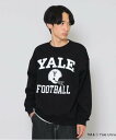 【SALE/20%OFF】GLAZOS 【大人向けサイズあり】【YALE】フロントフットボールロゴプリントトレーナー ナルミヤオンライン トップス スウェット・...