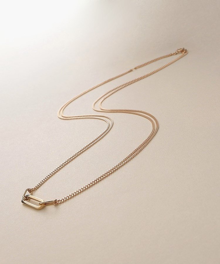 COCOSHNIK K10 Hollow Primrose Loop Necklace - Cocoshnik Accessories & Watches - Necklace - Gold [Free Shipping]
