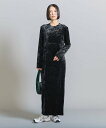 【SALE/50%OFF】BEAUTY&YOUTH UNITED ARROWS ベロアスリットワンピース ユナイテッドアローズ アウトレット ワンピース・ドレス...
