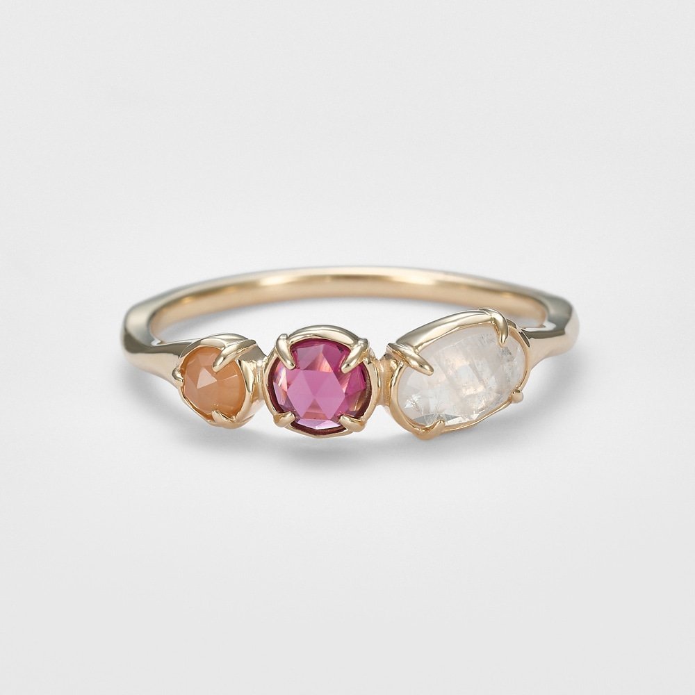 agete K5 Multi-Stone Ring (Agate Accessories, Watches, Rings) [Free Shipping]