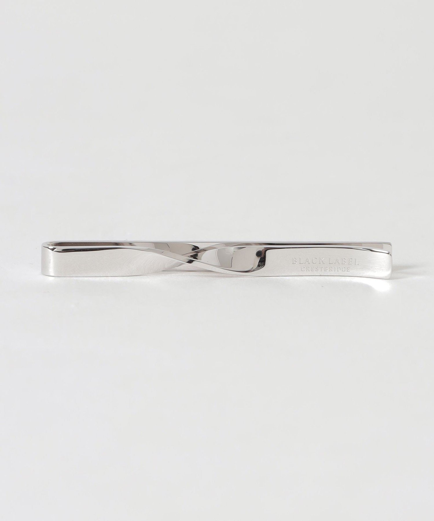BLACK LABEL CRESTBRIDGE リバーシブルオールダイヤカットタイバー ブルーレーベル / ブラックレーベル・クレストブリッジ アクセサリー・腕時計 その他のアクセサリー・腕時計 グレー ブラック【送料無料】