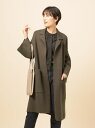 【SALE/50%OFF】DOUX ARCHIVES 無地ニットチェスター ドゥアルシーヴ コート/ジャケット コート/ジャケットその他 ベージュ グレー ブラウン【送料無料】