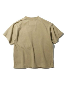 THE SHOP TK 【100-160cm】【KELTY/ケルティ】デザイン別注 デザインポケットTシャツ ザ ショップ ティーケー カットソー Tシャツ ブラック ベージュ