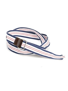 Ribbon Belt BL02004: White Ribbon Belt BL02004: White