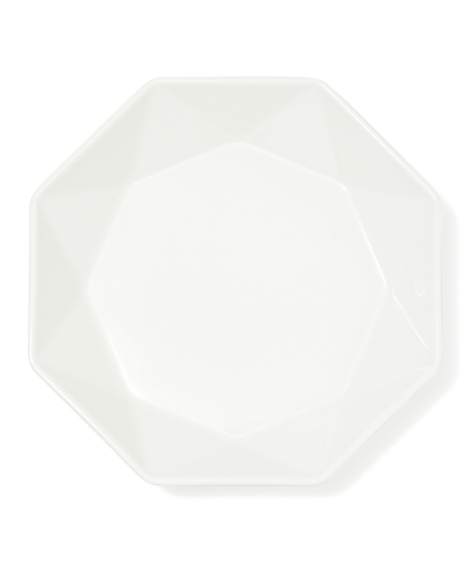 フランフラン 皿・プレート Francfranc ブランシェ ディーププレート L オクタゴン フランフラン 食器・調理器具・キッチン用品 食器・皿 ホワイト