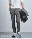 UNITED ARROWS ドビー ノープリーツ スラックス UA COZY -ストレッチ・撥水・ウォッシャブル・防しわ- ユナイテッドアローズ スーツ・フォー...