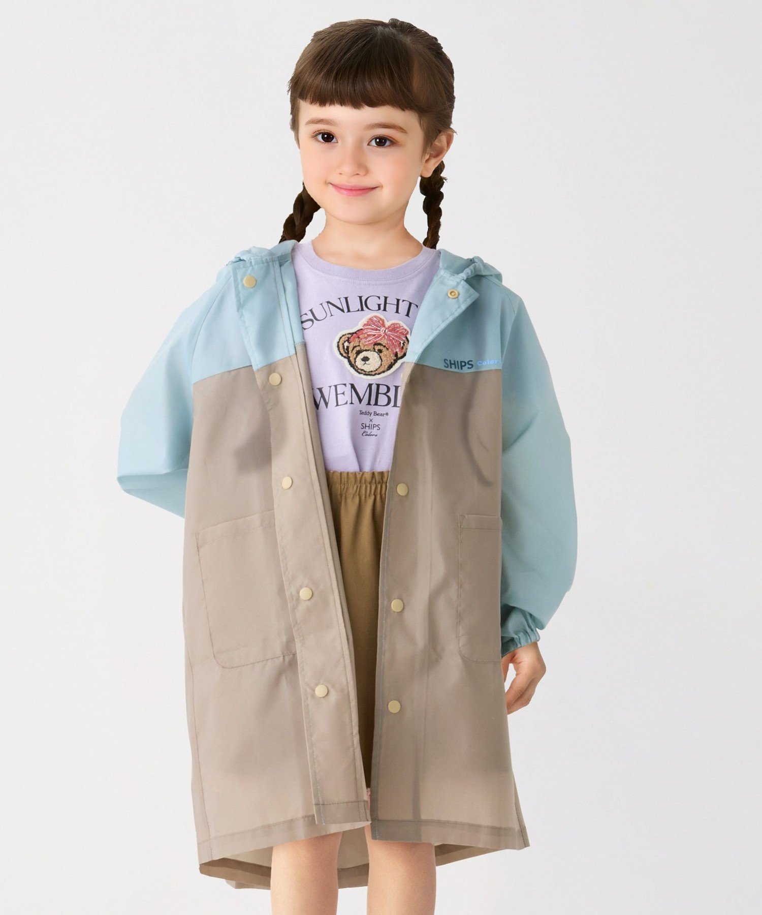 SHIPS Colors SHIPS Colors:＜手洗い可能＞レインコート (KIDS) シップス ジャケット・アウター レイン..
