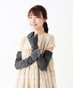 Afternoon Tea LIVING フラワーレースキャップ UVアームカバー/ロング アフタヌーンティー・リビング ファッション雑貨 手袋 グレー ブラック ピンク