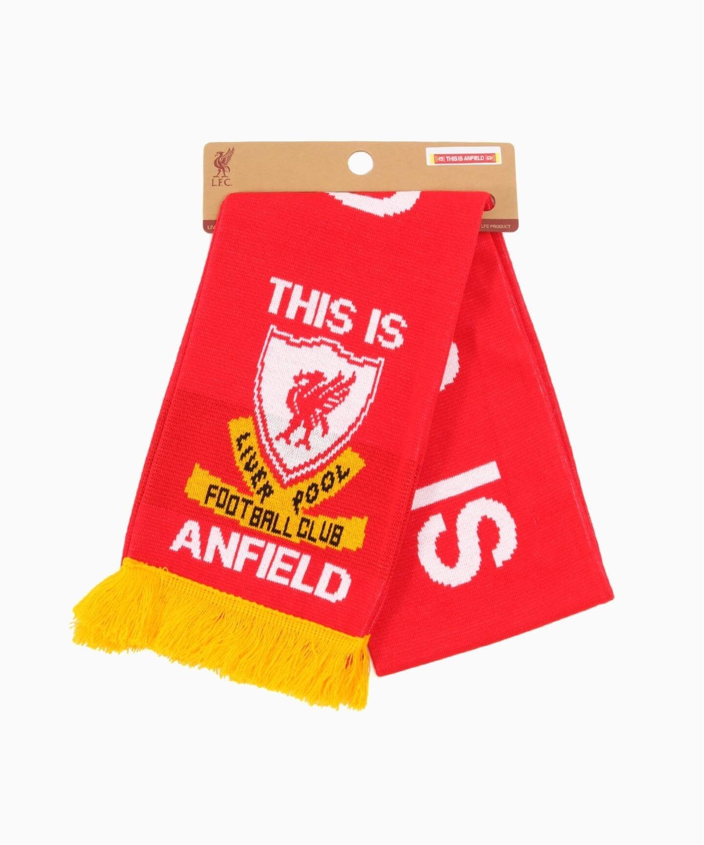 Liverpool FC 【Liverpool FC / リバプール FC】TIA SCARF フォーワンセブン エディフィス ファッション雑貨 マフラー・ストール・ネックウォーマー レッド