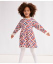 【SALE/30%OFF】PETIT BATEAU スウェットプリント長袖ワンピース プチバトー ワンピース・ドレス ワンピース ホワイト【送料無料】