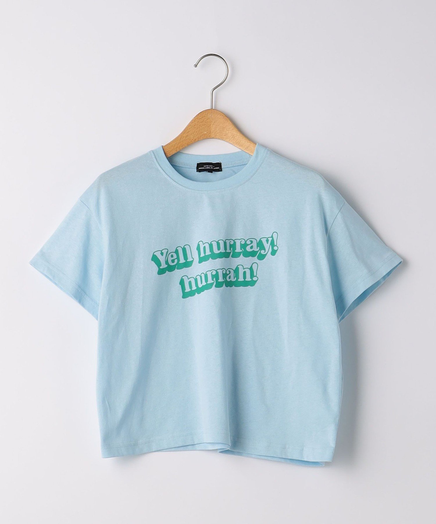 【SALE／40%OFF】UNITED ARROWS green label relaxing シンプルメッセージ Tシャツ 100cm-160cm ユナイテッドアローズ アウトレット トップス カットソー・Tシャツ ブルー ブラック ピンク イエロー