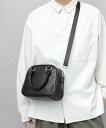 glabella ショルダーバッグ ハンドバッグ 2way ミニバッグ グラベラ glabella エー.エム.エス. バッグ ハンドバッグ ブラック【送料無料...